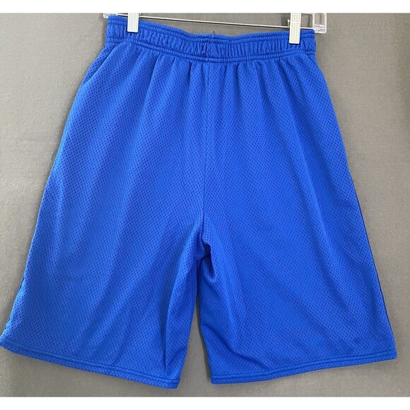 Starter Basketball‎ Shorts Youth 2XL XXL 18 Royal Blue Athletic Workout Mesh - Picture 6 of 11